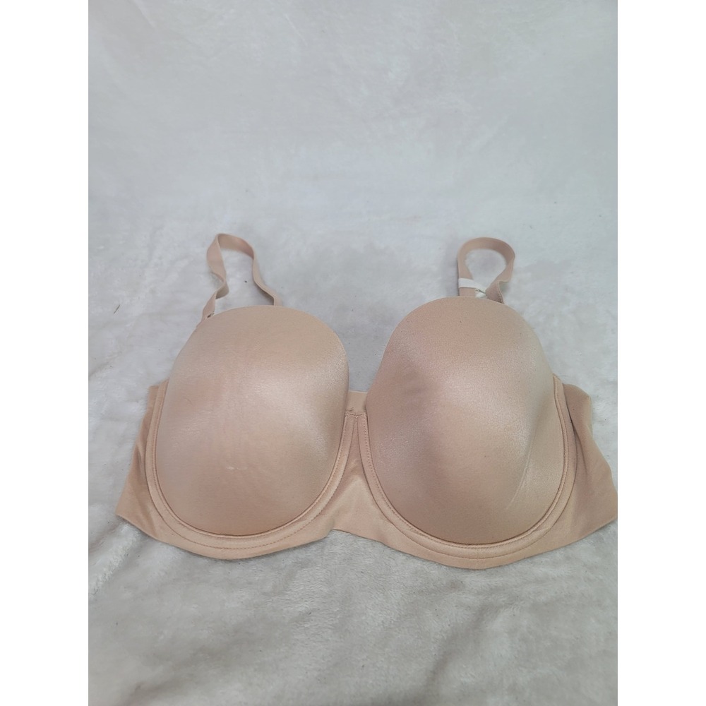 Aerie Sunnie Strapless Multi-Way Underwire Bra Nude Beige 36DD Back Closure
